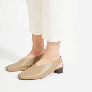 Everlane Women’s Square Toe Slingback shoe size 10